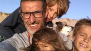 Frédéric Farré et sa famille